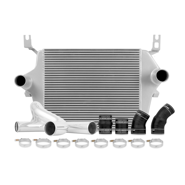 Mishimoto — Mishimoto 03-07 Ford 6.0L Powerstroke Intercooler Kit w/ Pipes (Silver) - view 16